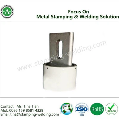 Säkring av koppardelar heta smidddelar