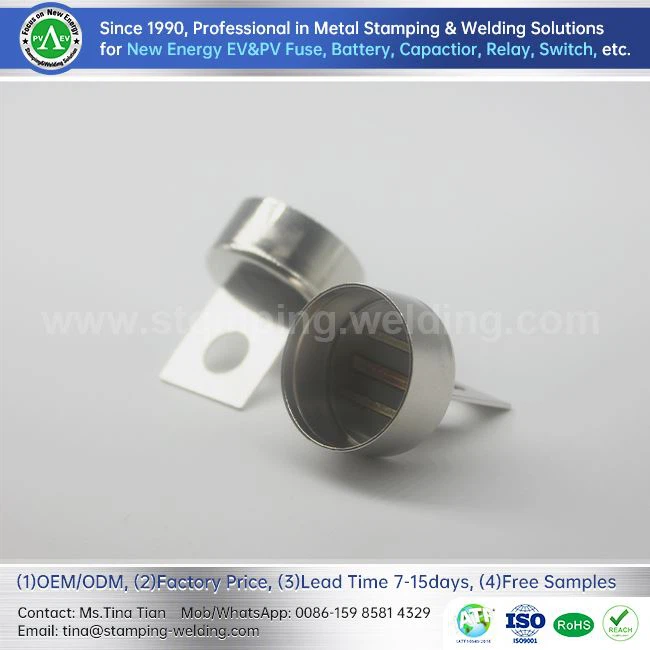 Contact End Cap Laser Welding For HEV Fuse