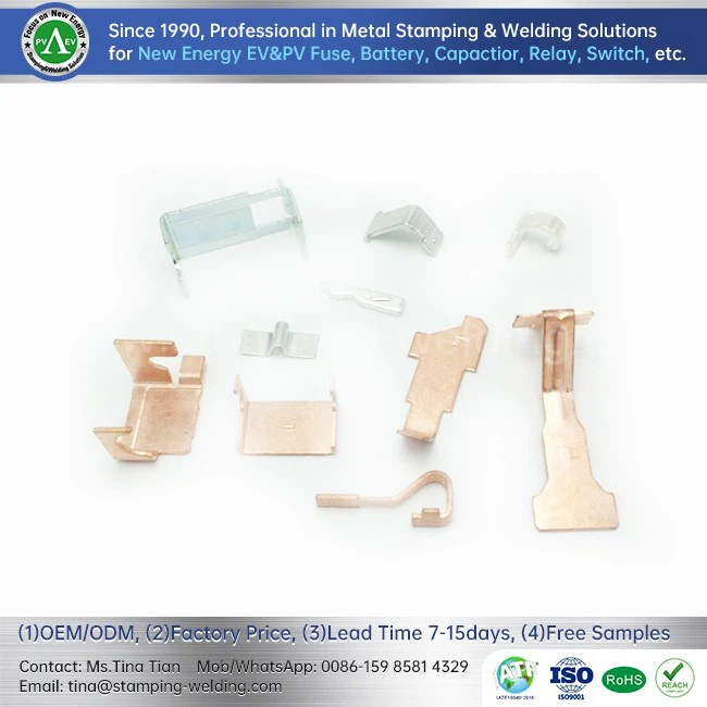 Copper Stamped Electrical Components