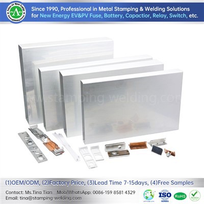 Djupt draget batterihus i aluminium