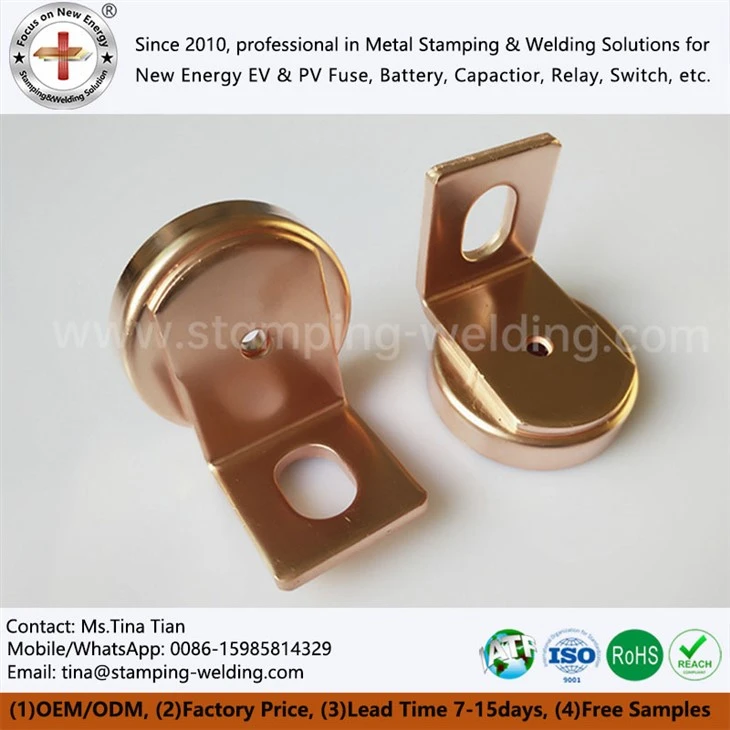Copper End Cap For High-voltage Fuse
