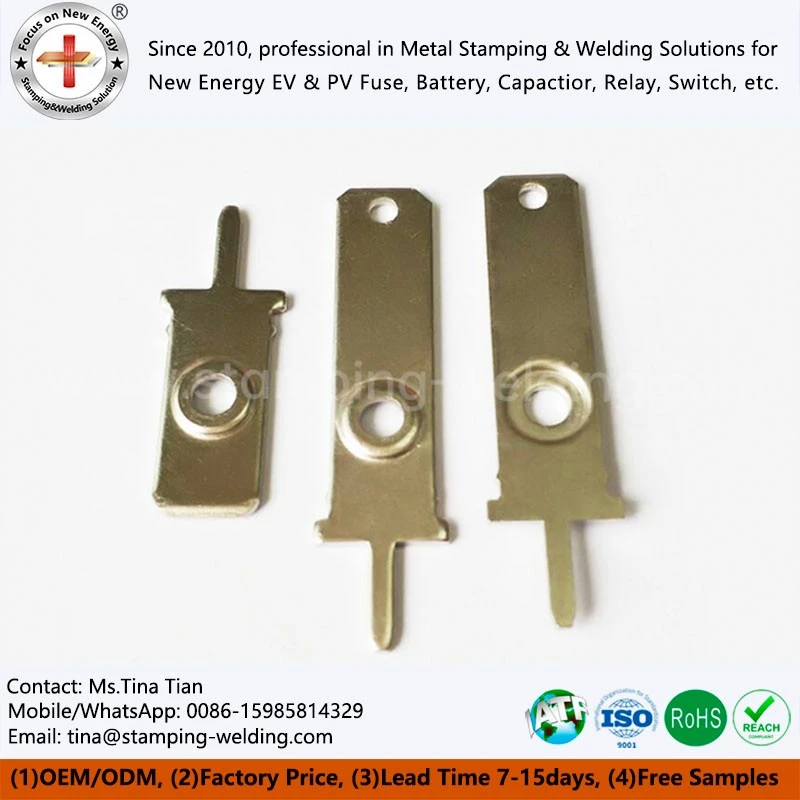 Brass Contacts Crimp Terminal Block Assembly For Socket Switch