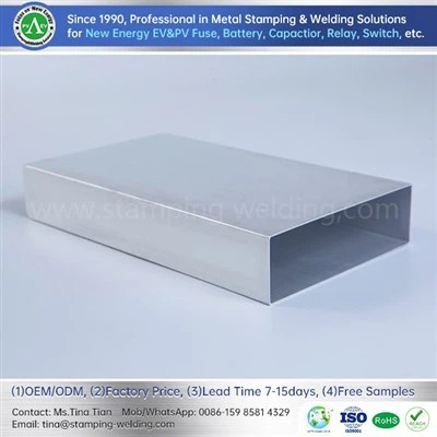 Hybrid vehicle aluminum battery housing