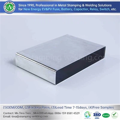 Hybridfordon aluminium batteriskal