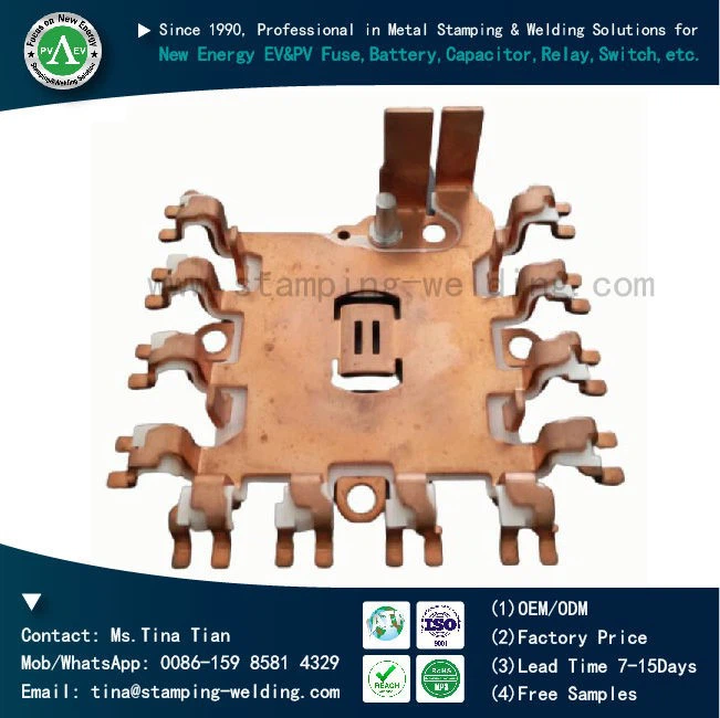 Laminated insulated copper busbar