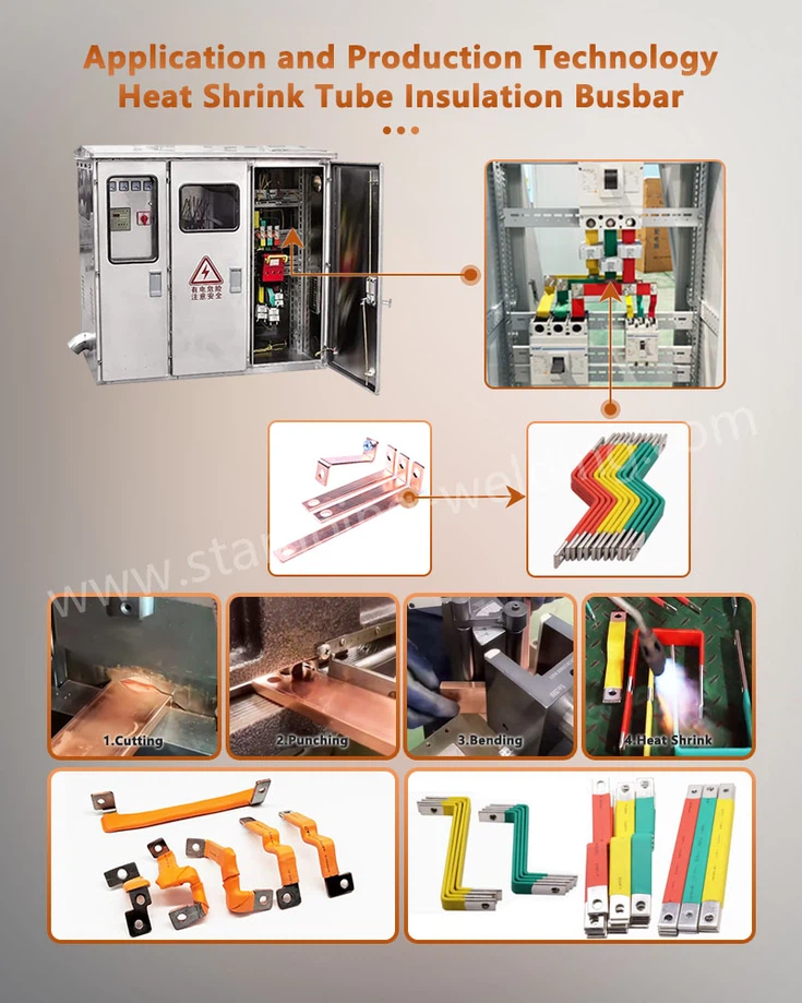 Application and Production Technology Heat Shrink Tube Insulation Busbar Application and Production Technology Heat Shrink Tube Insulation Busbar