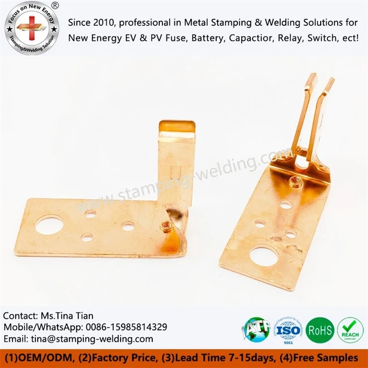 L-Type Fuse Holder Contact For EV