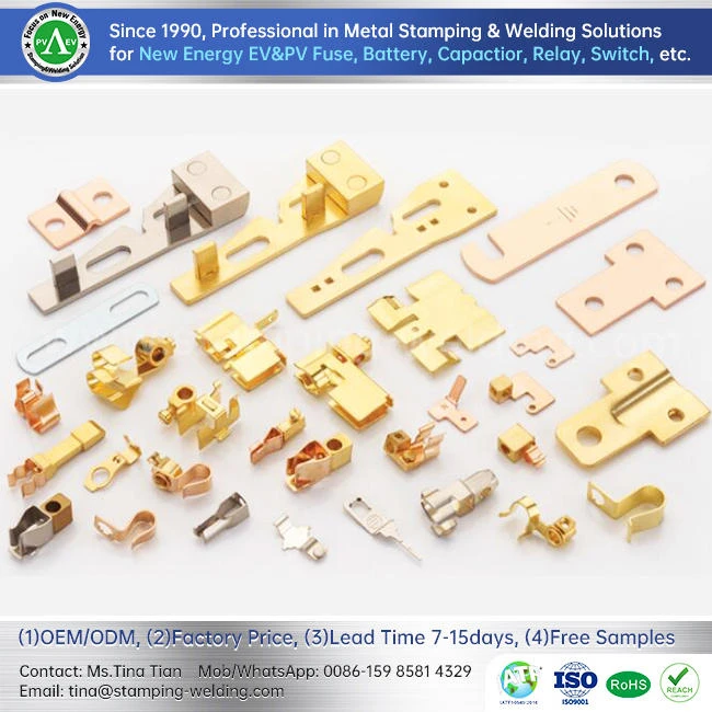 Electrical Brass Custom Stamping Parts Electrical Brass Custom Stamping Parts