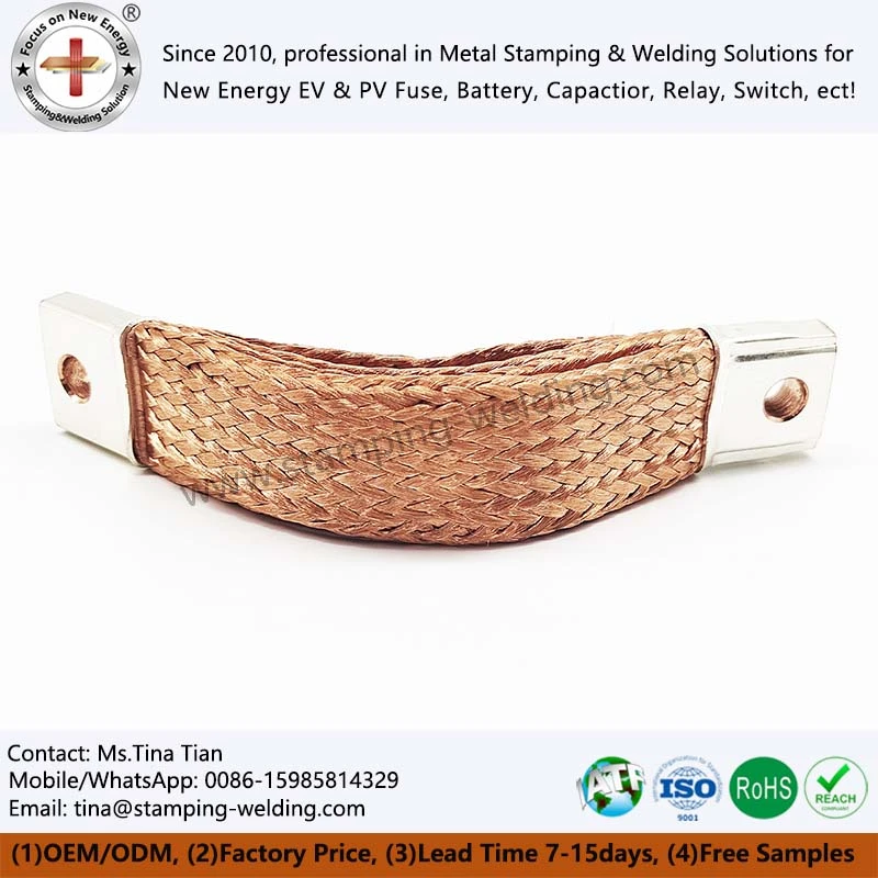 Copper Braided Flexible Shunts Copper Braided Flexible Shunts