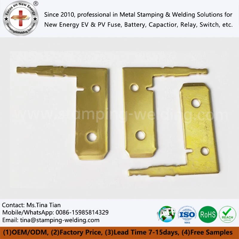 Electric Brass Stamping Part for Wall Switch Socket Electric Brass Stamping Part for Wall Switch Socket