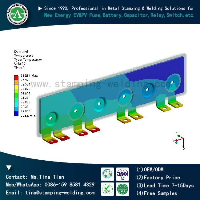 Customized Laminated Busbar for HVAC