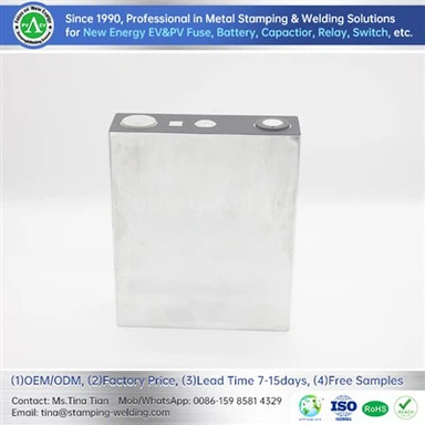 Aluminiumskal för litiumbatteri