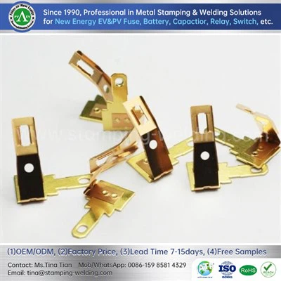Mässing Stamping Liten Part