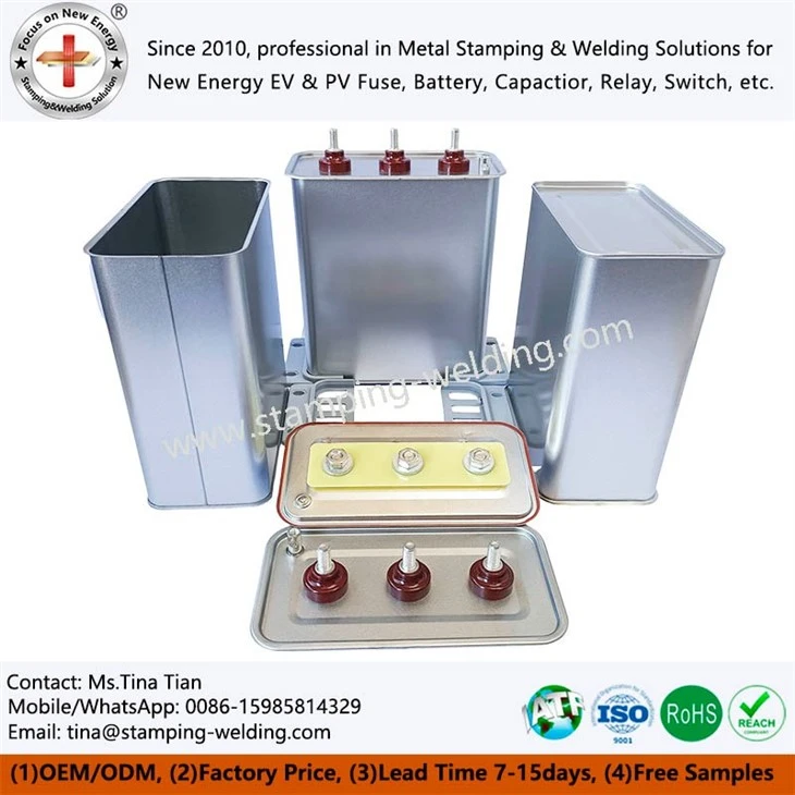 Capacitor Aluminum Square Case